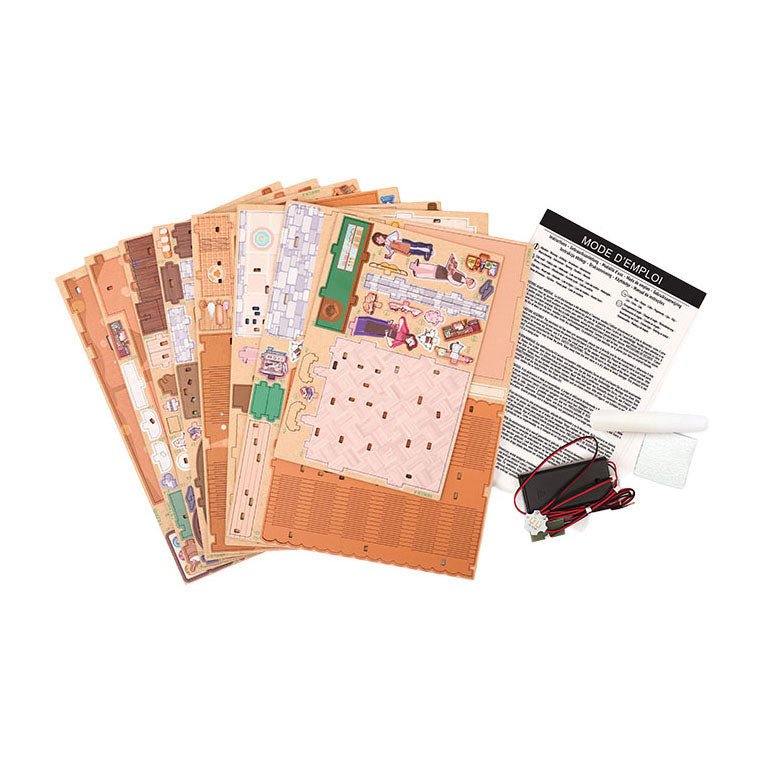 Graine Creative Graine 3d scene cosy coffee book nook modelbouwpakket