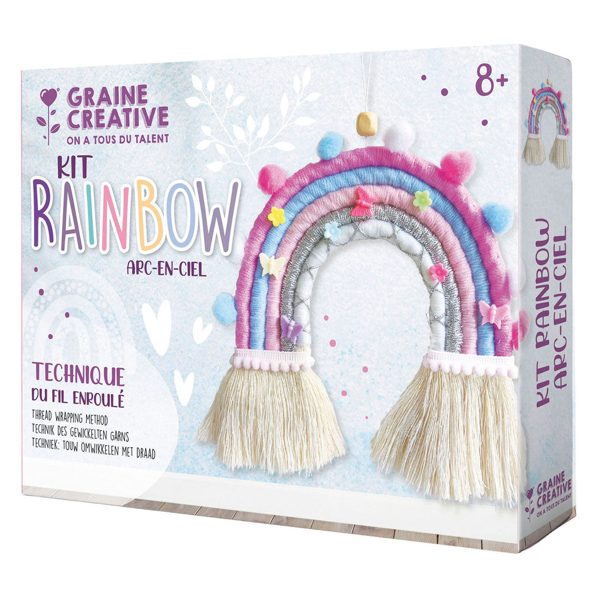 Graine Creative Graine macram regenboog knoopset