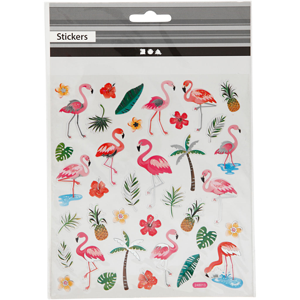 https: www.cchobby.nl stickers-flamingo-vel-15x16-5-cm-ca-37-stuk-1-vel
