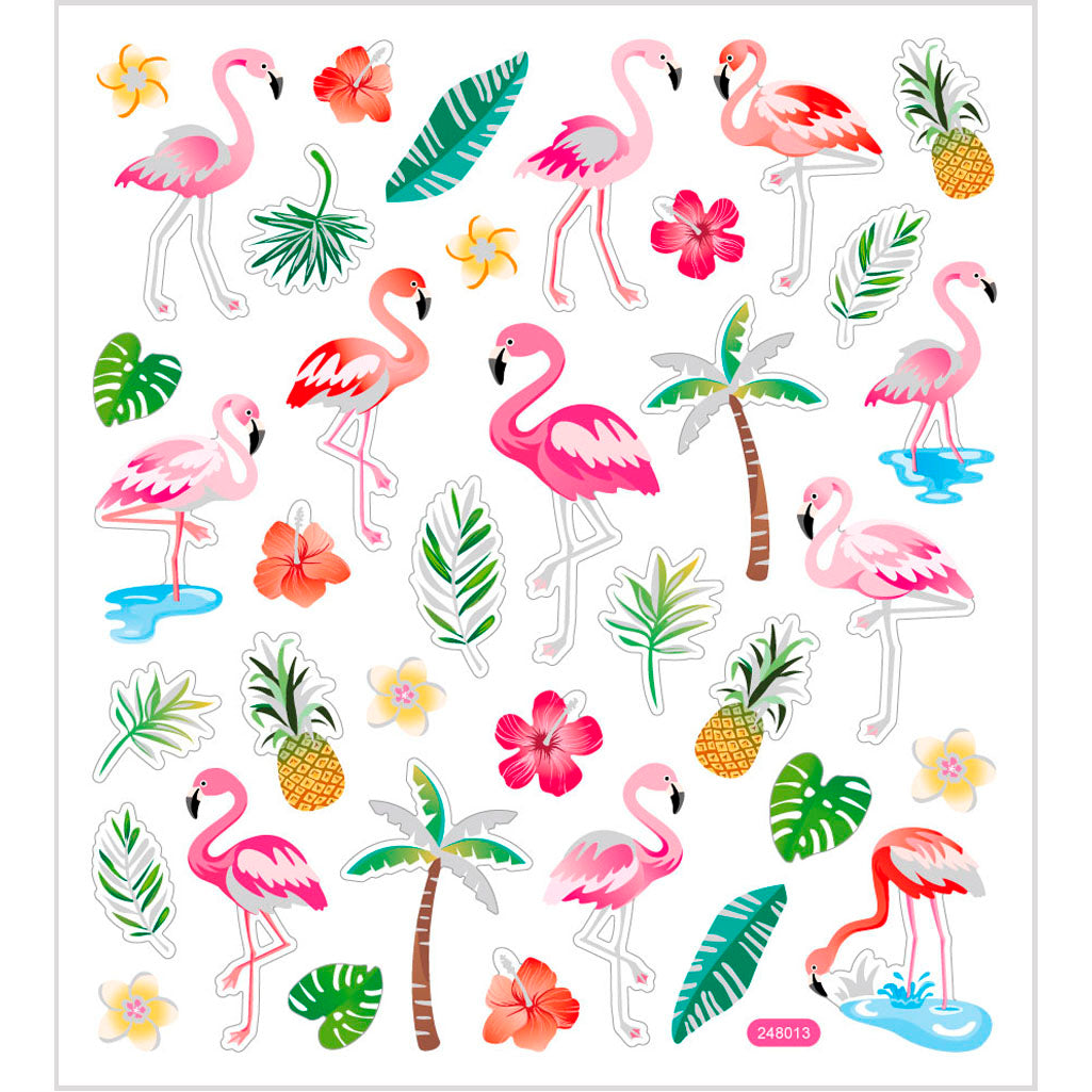 https: www.cchobby.nl stickers-flamingo-vel-15x16-5-cm-ca-37-stuk-1-vel