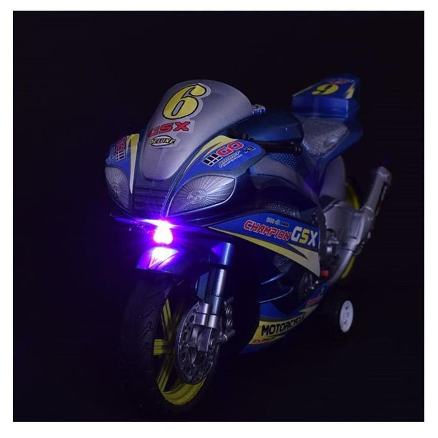 Toi-Toys Toi toys racemotor 30cm frictie