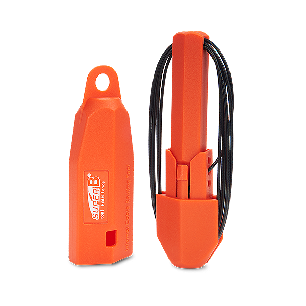 M-WAVE werkzeug retractable cable guide , orange