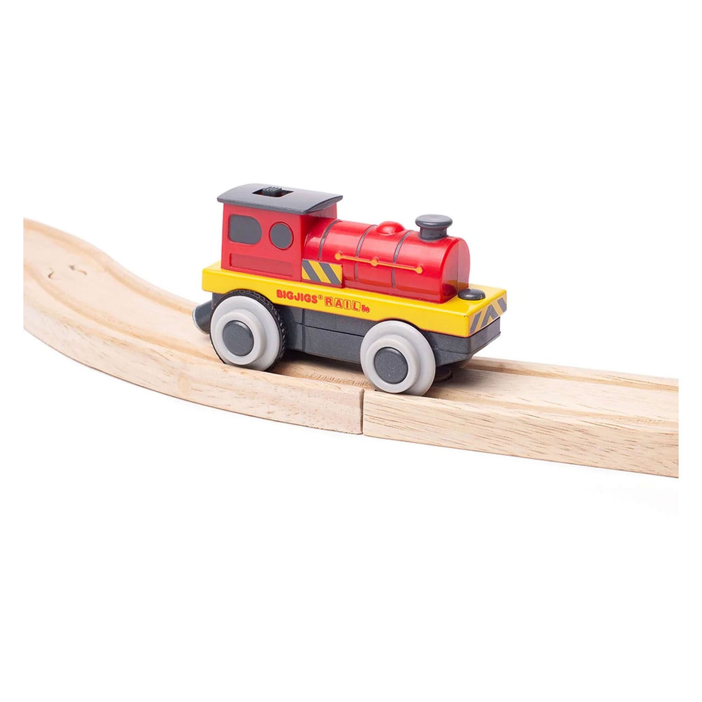 Bigjigs grote rode locomotief