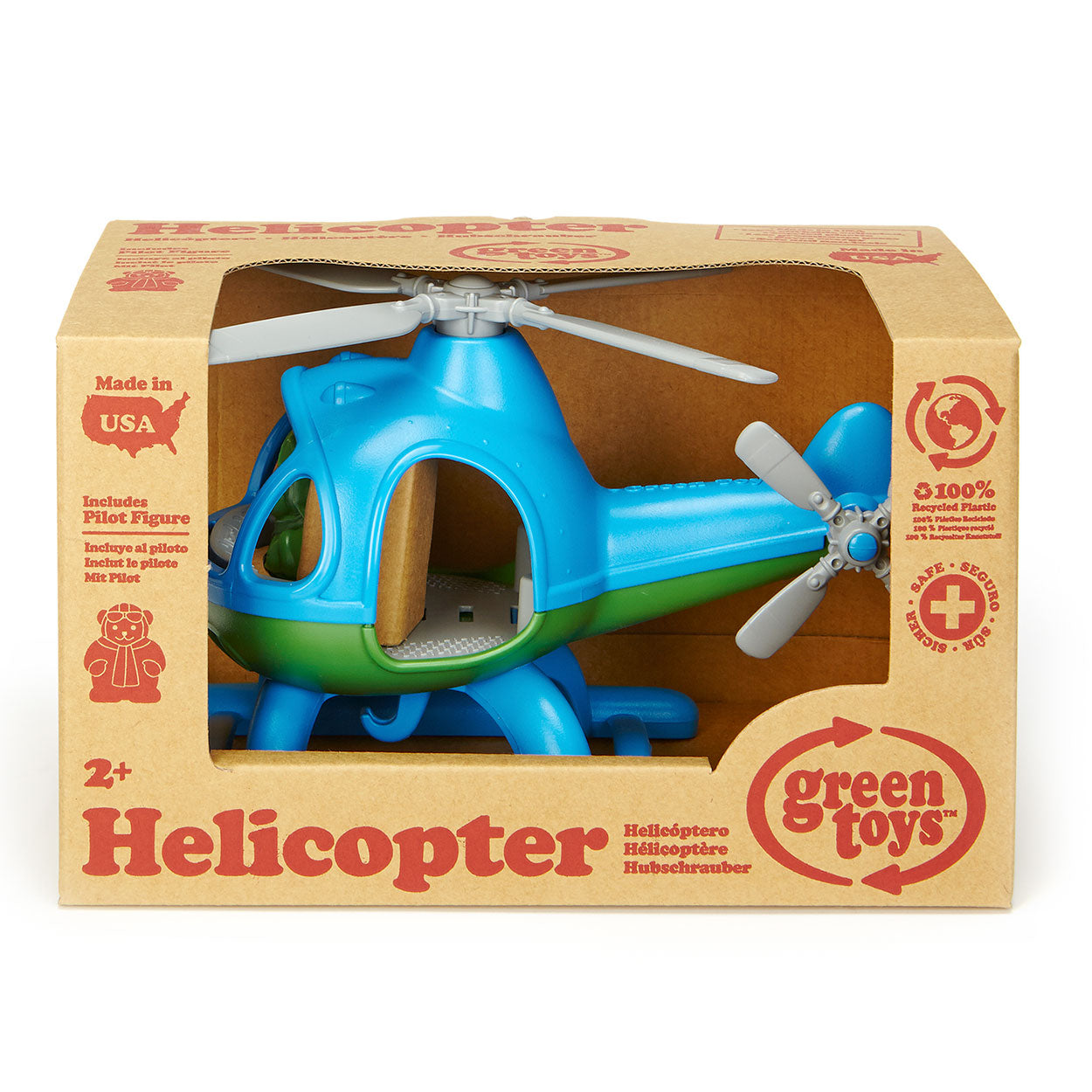 Bigjigs Green toys helikopter