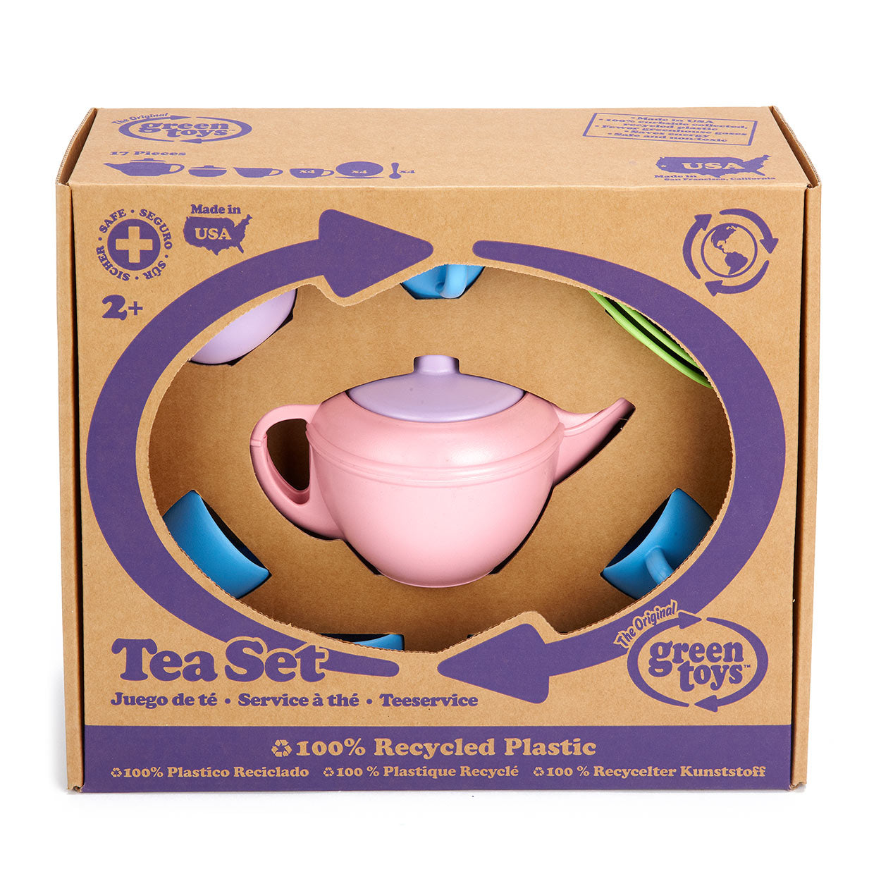 Green Toys thee speelset