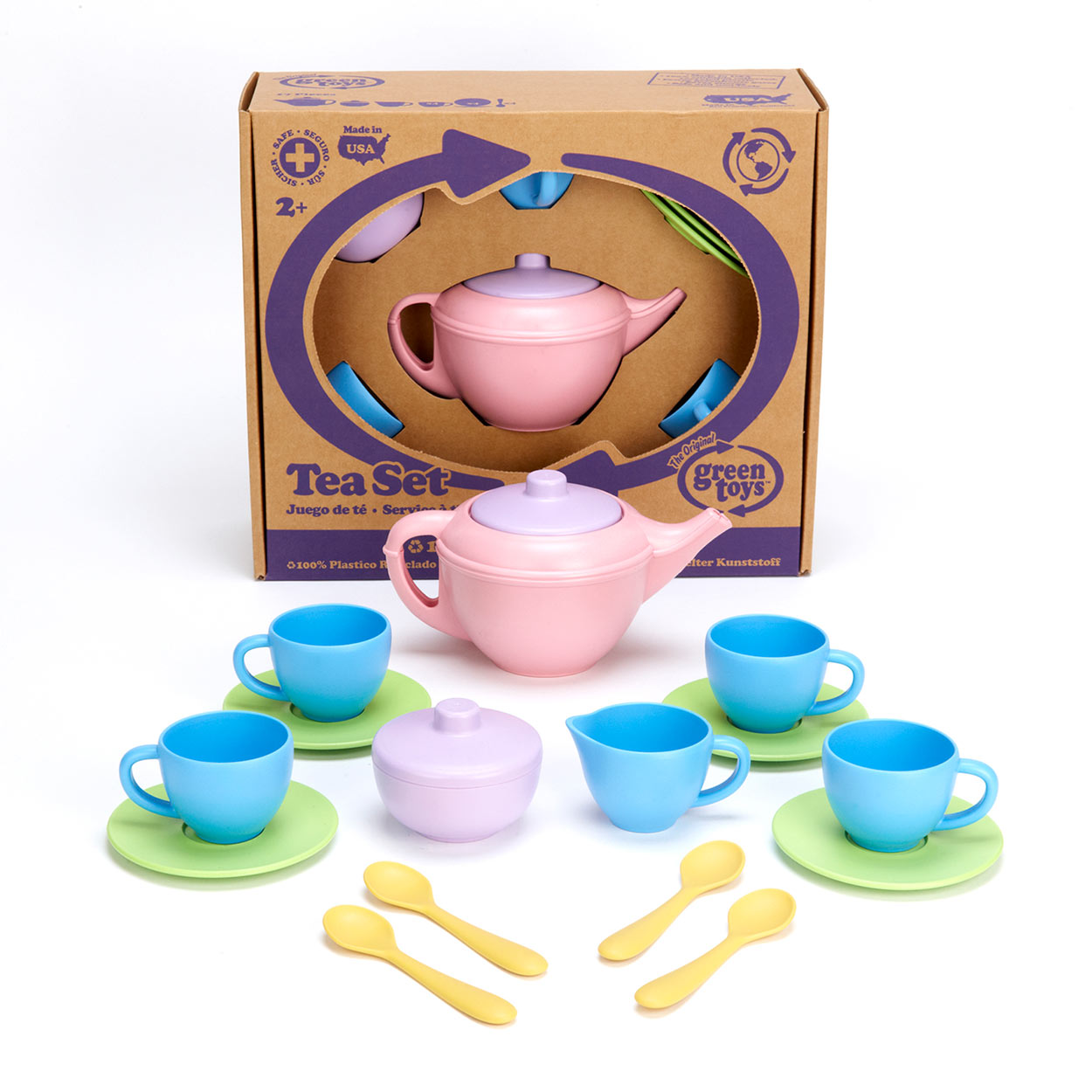 Green Toys thee speelset