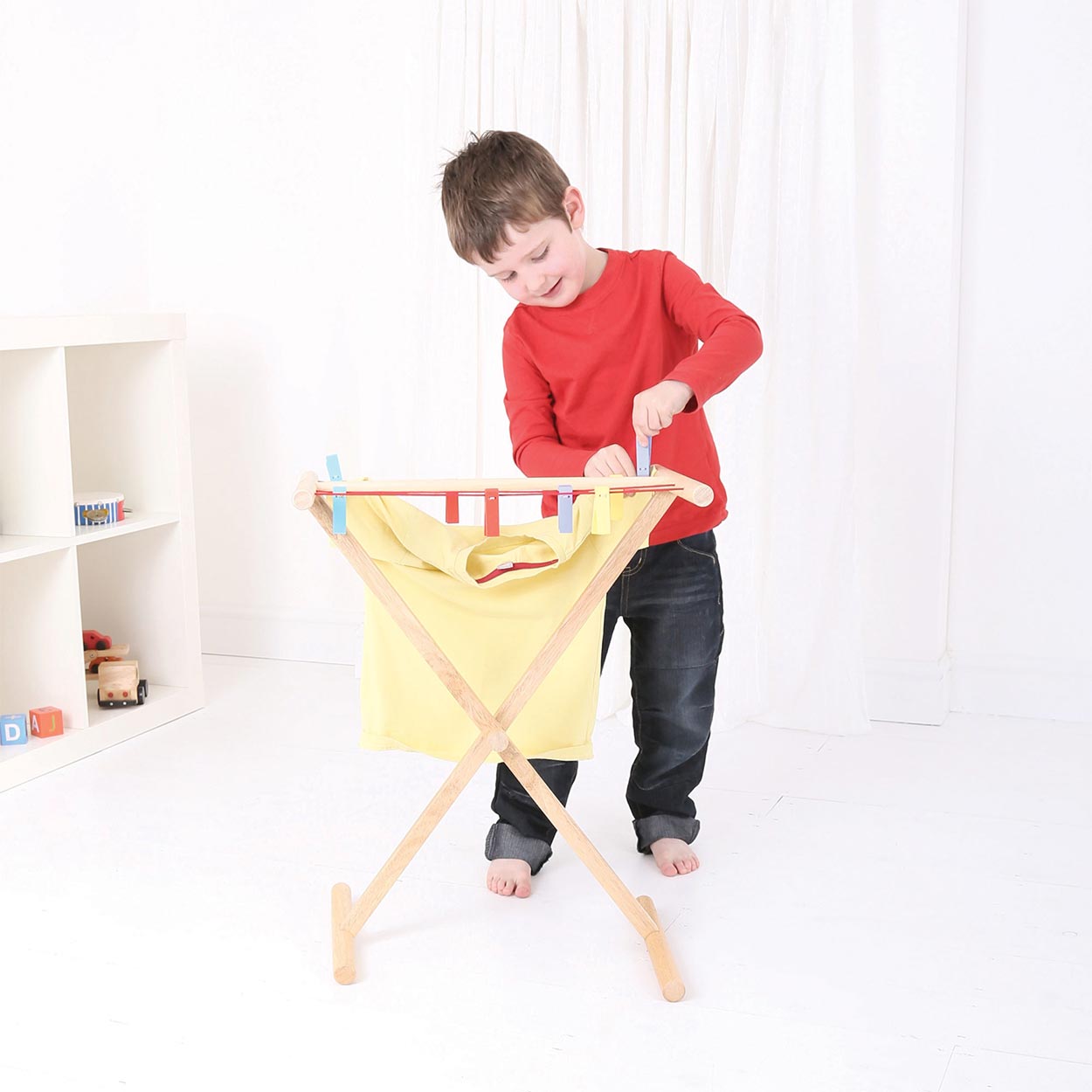 BIGJIGS houten wasrek