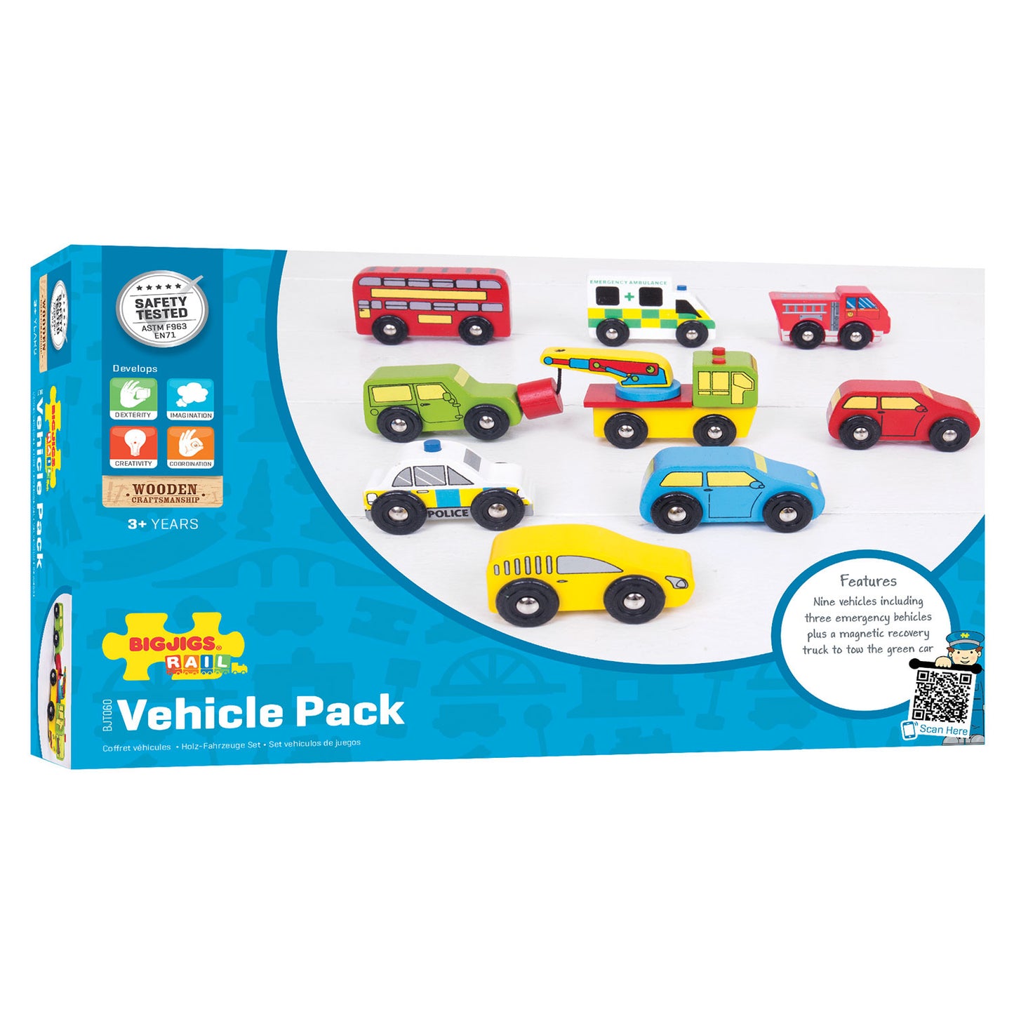 BigJigs Rail Bigjigs vehicle pack