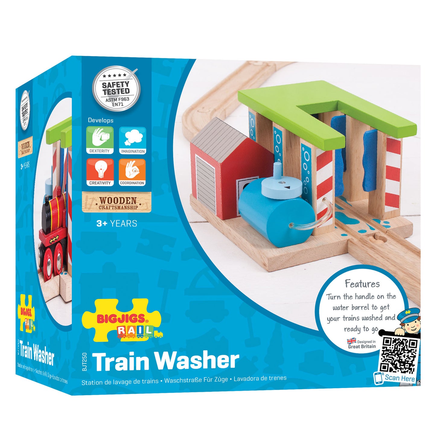 BIGJIGS Rails - wasstraat