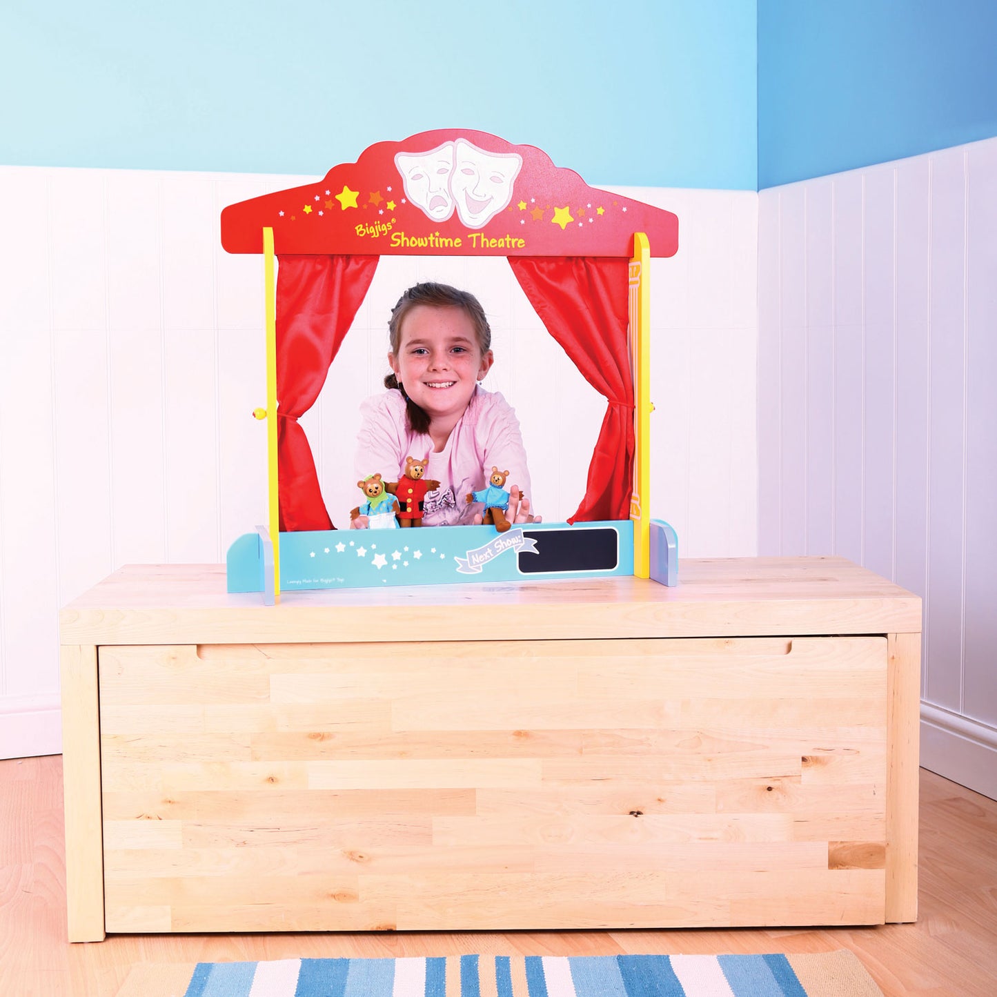 BIGJIGS Poppenkast - tafelmodel