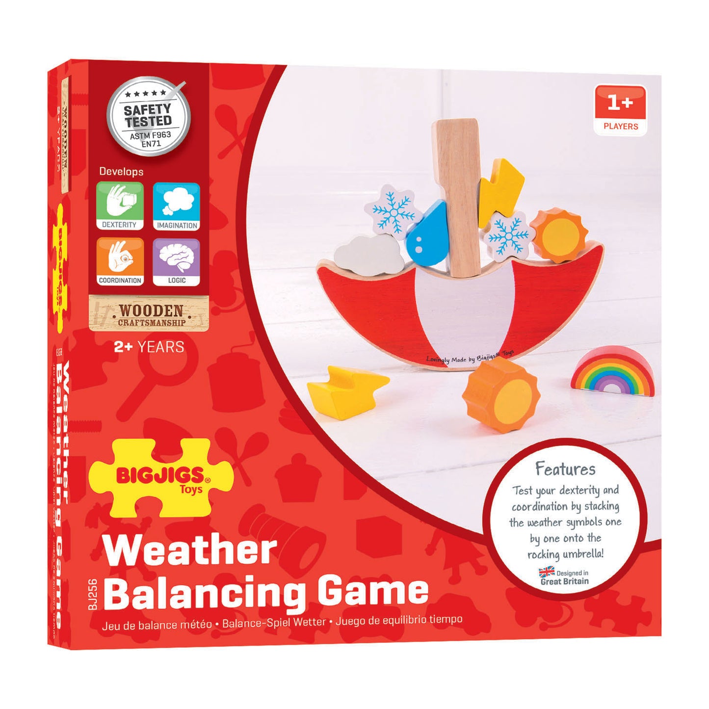 BIGJIGS weer balanceren spel