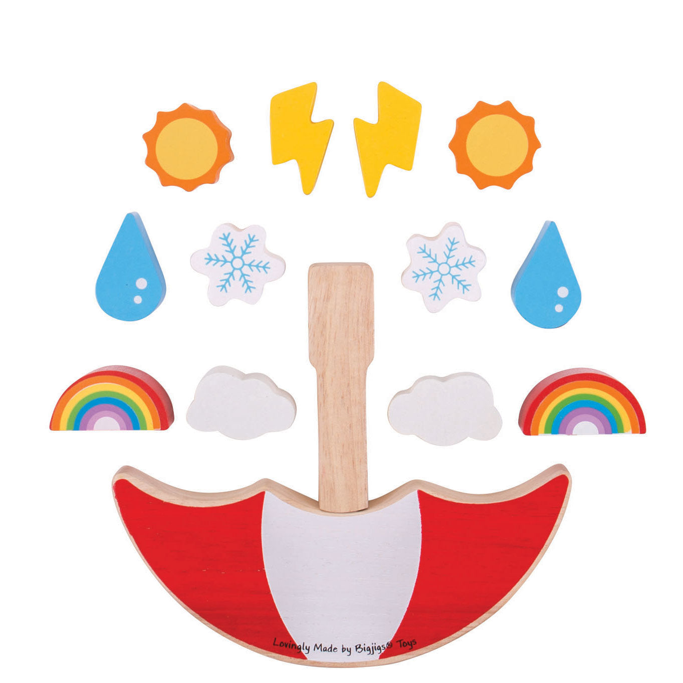 BIGJIGS weer balanceren spel