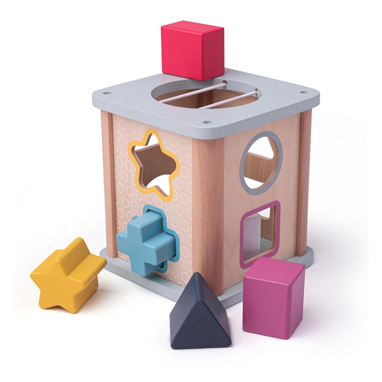 BIGJIGS Houten vormensorteerder