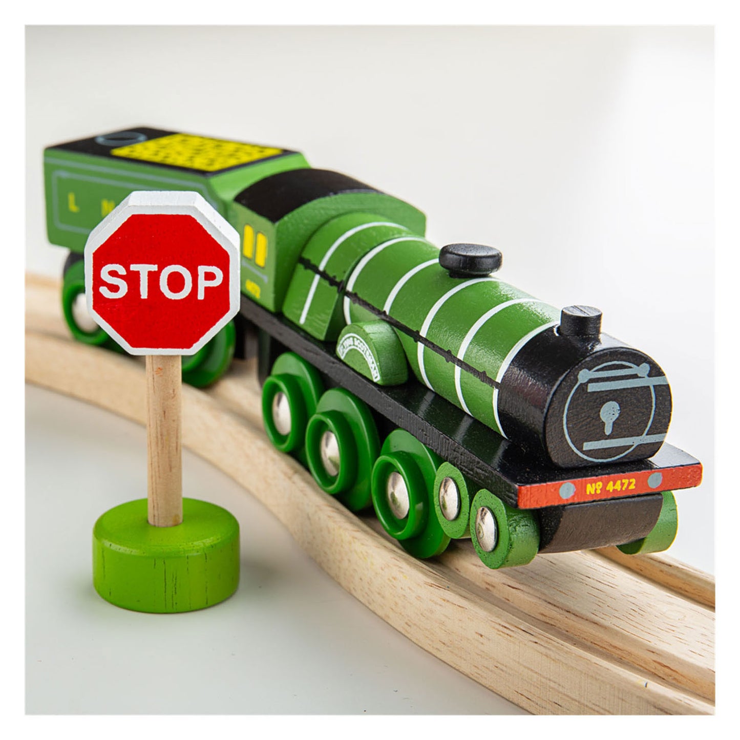 BIGJIGS houten trein flying scotsmann