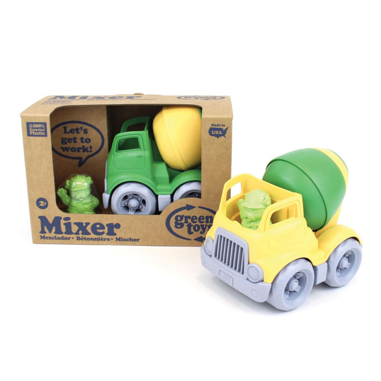 Green Toys cementvrachtwagen