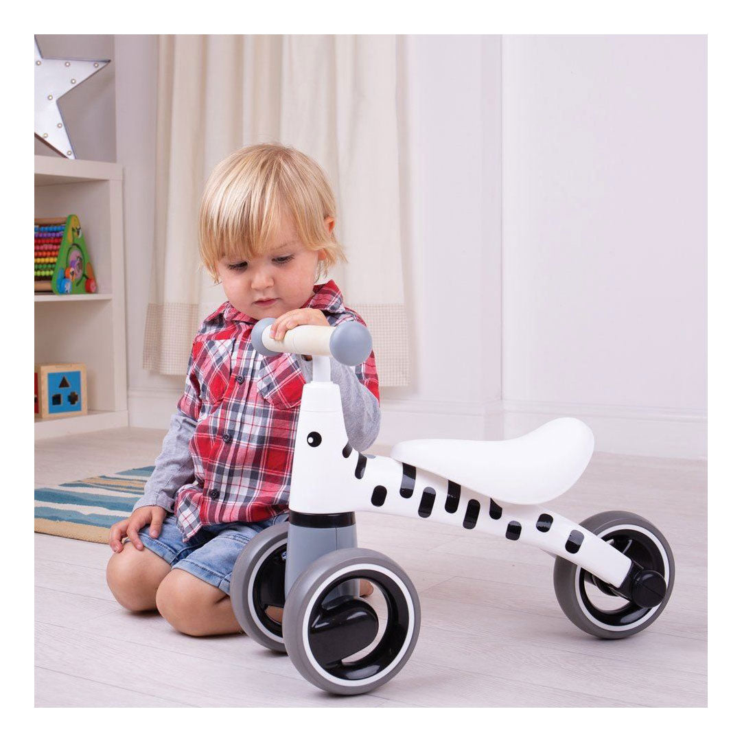 Bigjigs Diditrike loopfiets zebra