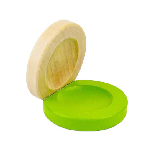BIGJIGS houten castagnette kleur