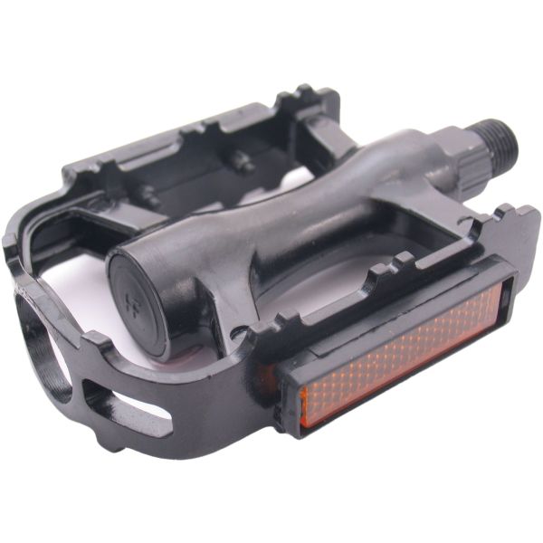 Edge Pedaalset mtb trekking luxe aluminium - zwart