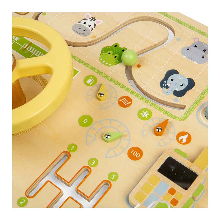 BIGJIGS houten jungle activiteitenbord