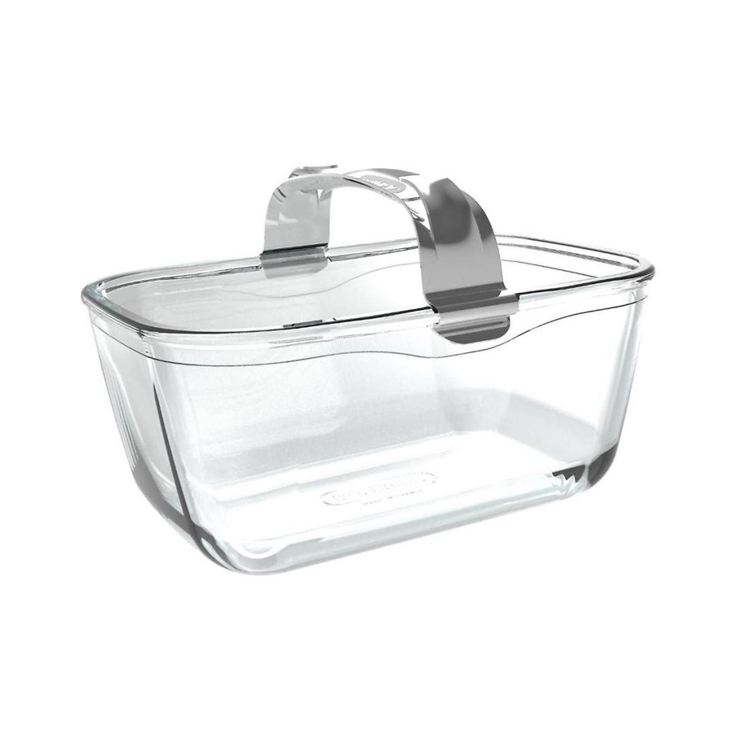 Pyrex airfryerschaal 20x14x9cm 1,55l met veiligheidsgrip metaal