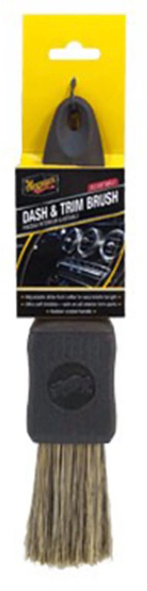 Meguiar's Meguiar’s dash trim brush – interieurborstel auto – verstelbare zachte borstelharen – auto detailing borstel