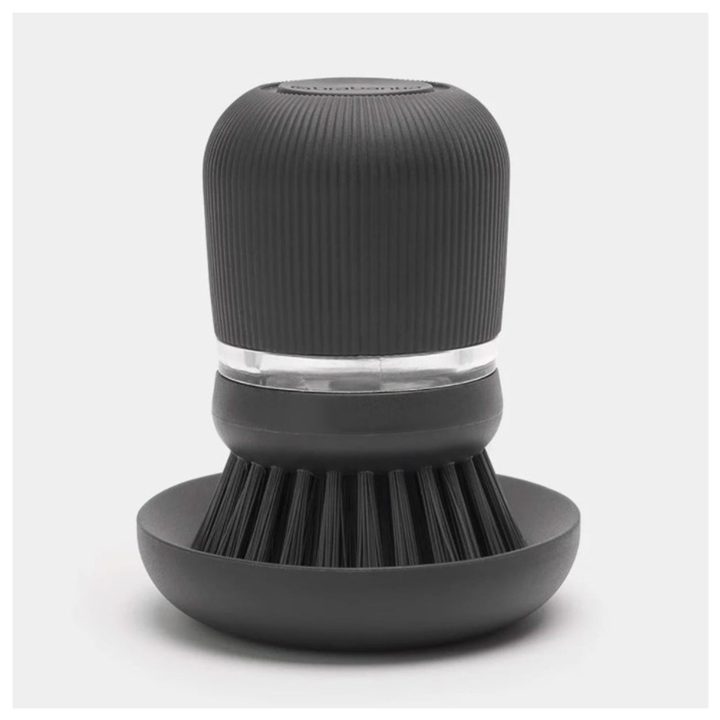 Brabantia afwasborstel+reservoir d.grijs