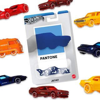 Hot Wheels diecast silver series pantone assorti | 24 stuks
