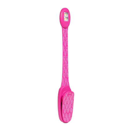 Mondikaarten Flexilight xtra leeslamp pink leaf