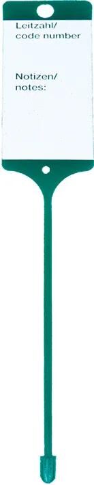 EICHNER schlüsselanhänger key fob green 100 piece pack