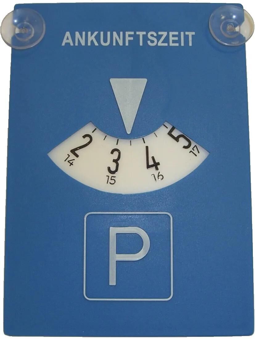 HP parkscheibe parking discs w. suction 24 hour display