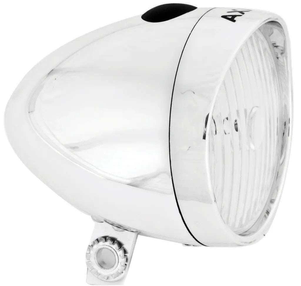 Axa Koplamp classic switch led 4 lux - zilver
