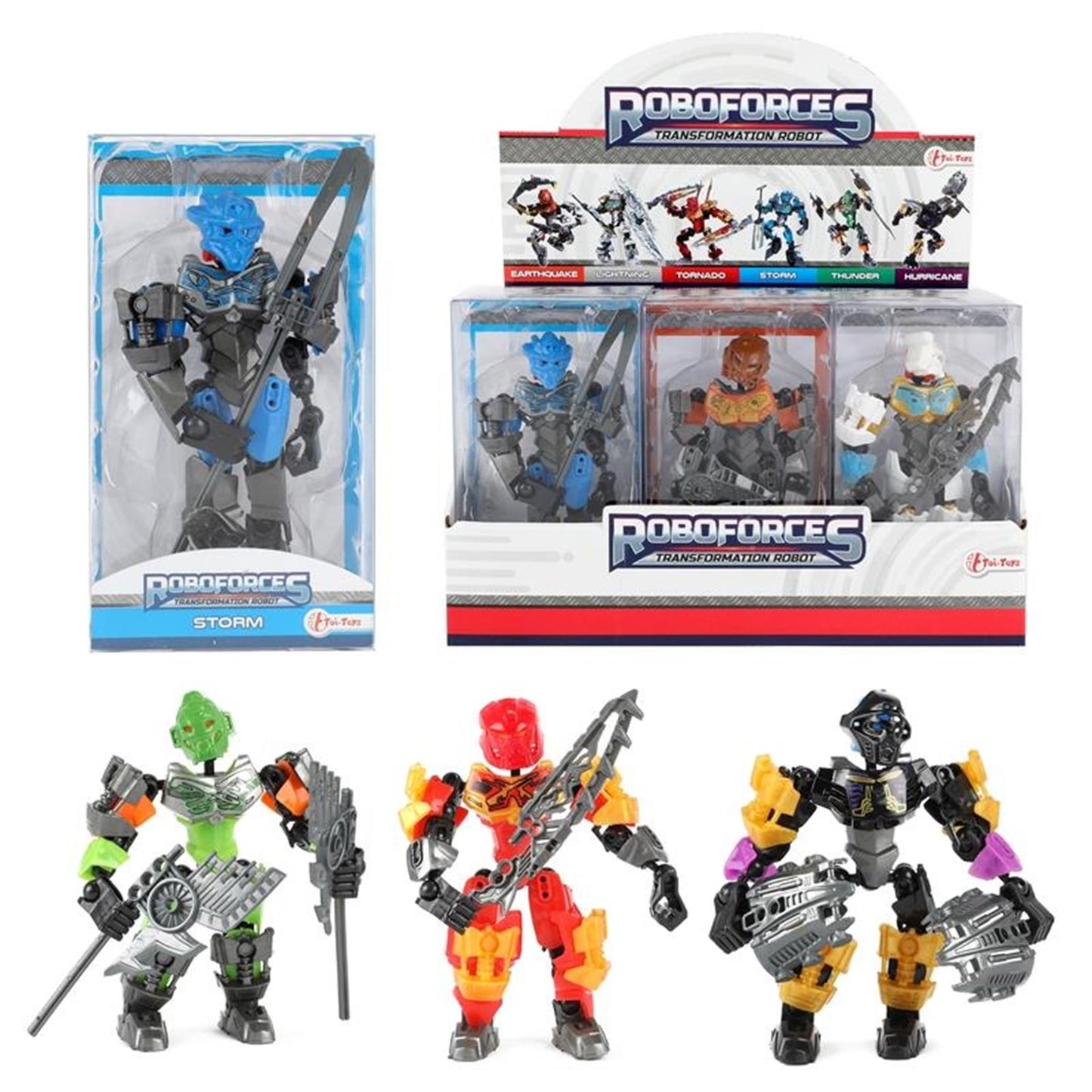 Toi-Toys Toi toys constructierobot 'warrior'