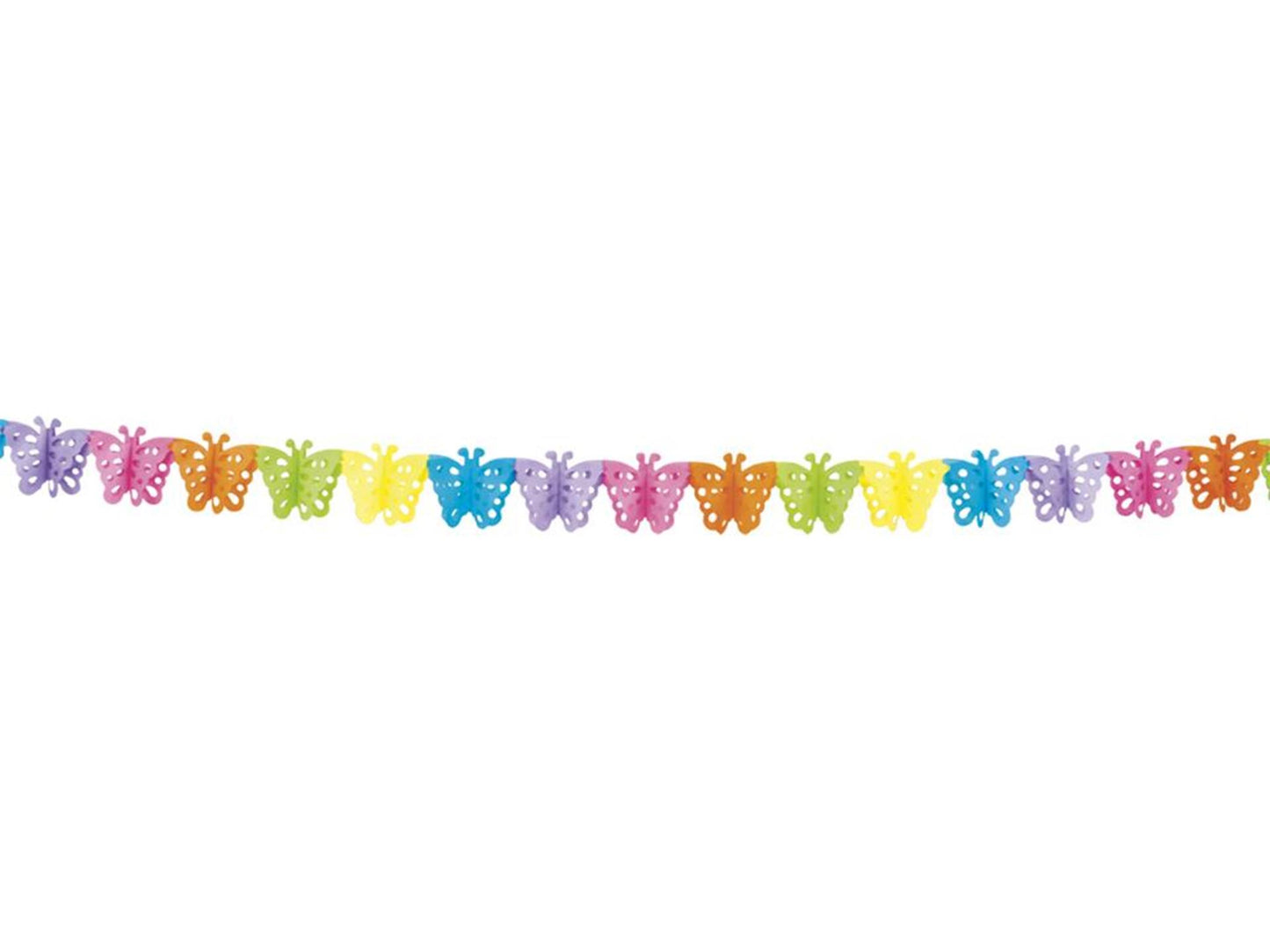 Boland Vlinder guirlande, 4m.
