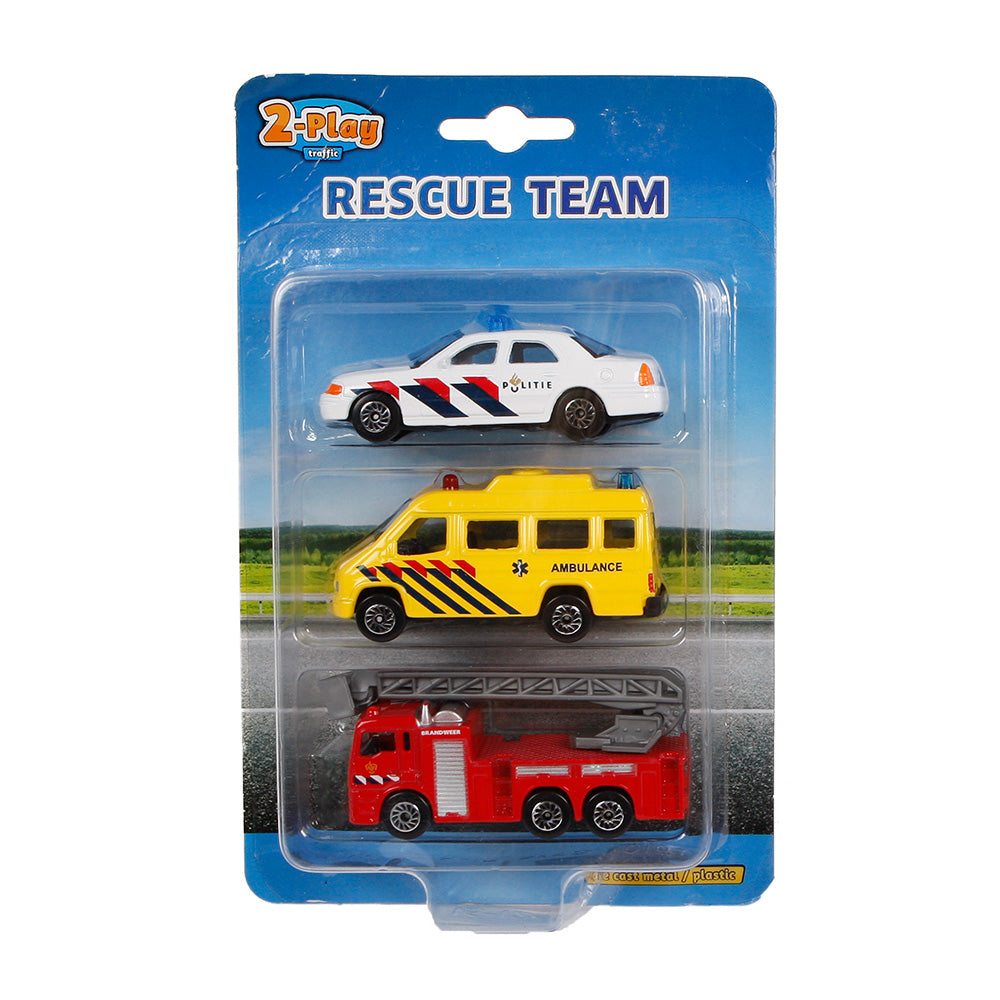 2-Play die-cast 112 voertuigen nl, 3st.