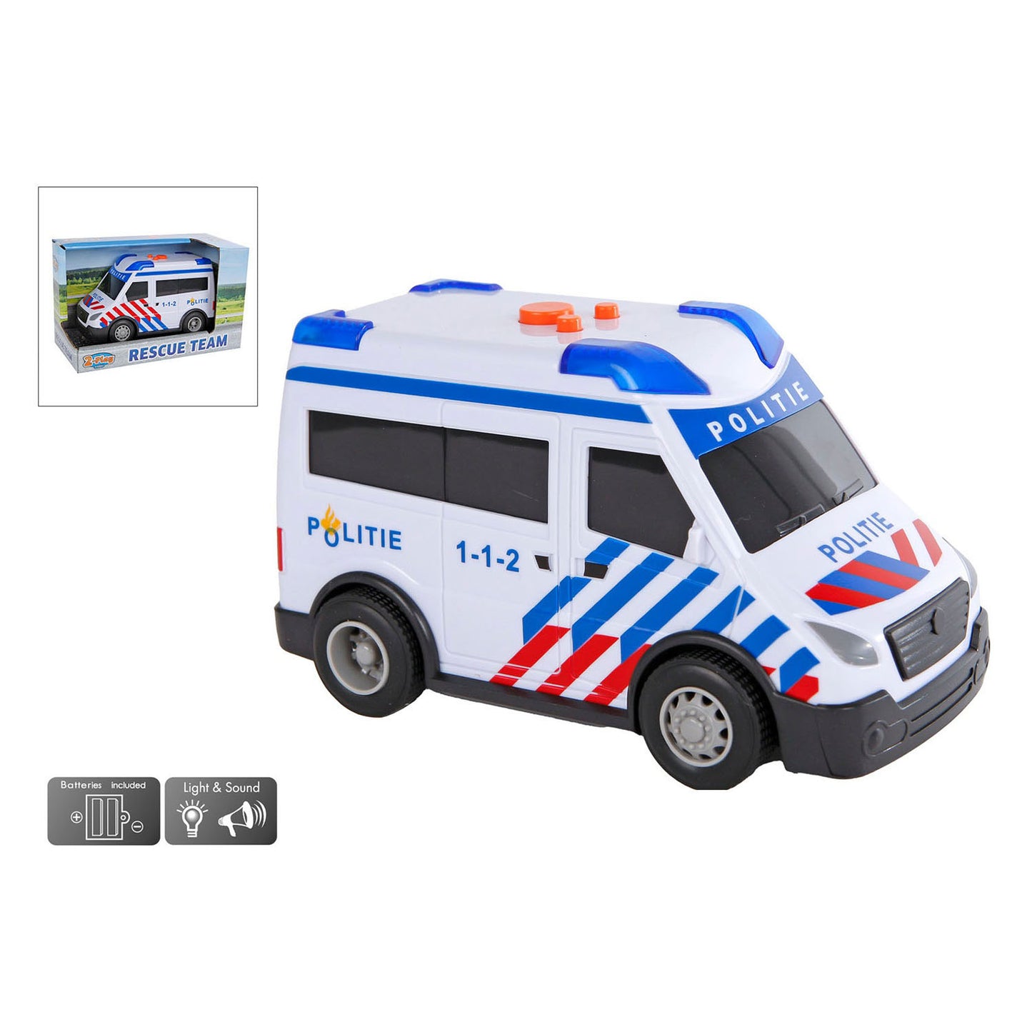 2-Play politieauto nl licht geluid