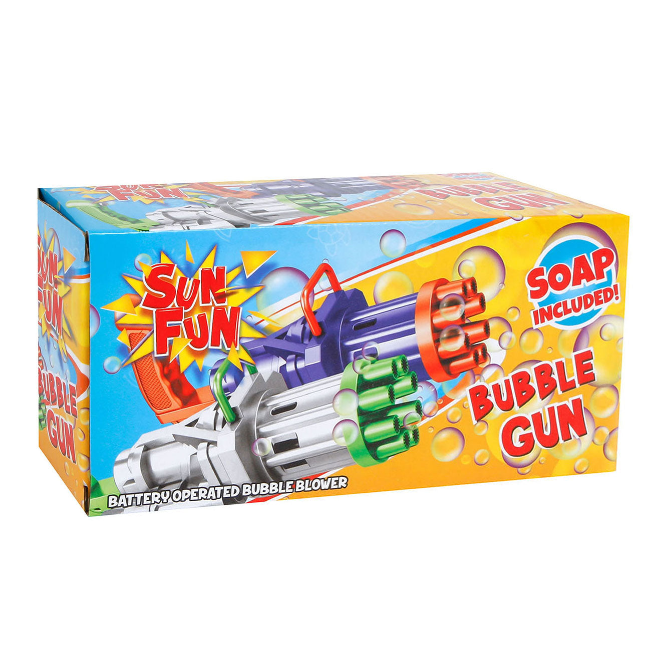 VAN MANEN Sun fun bellenblaaspistool met bellenblaas