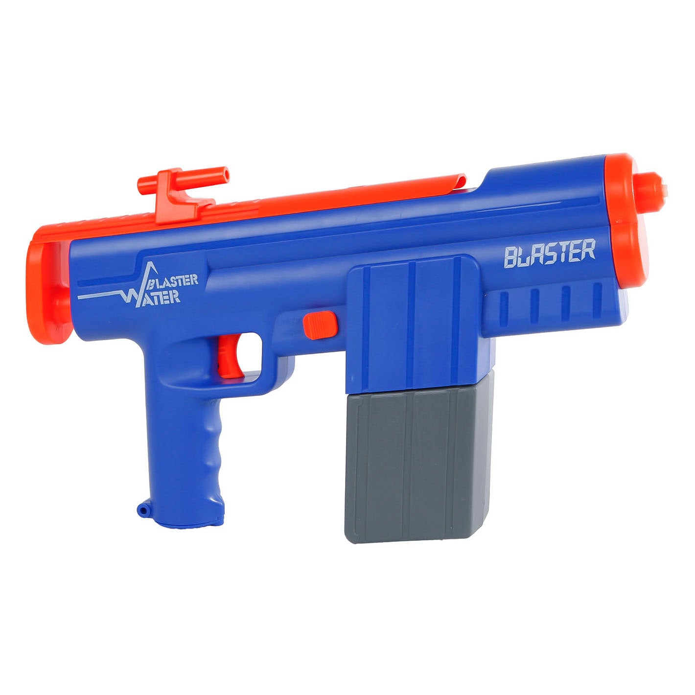Sun Fun waterpistool elektrisch blauw oranje, 34,5cm