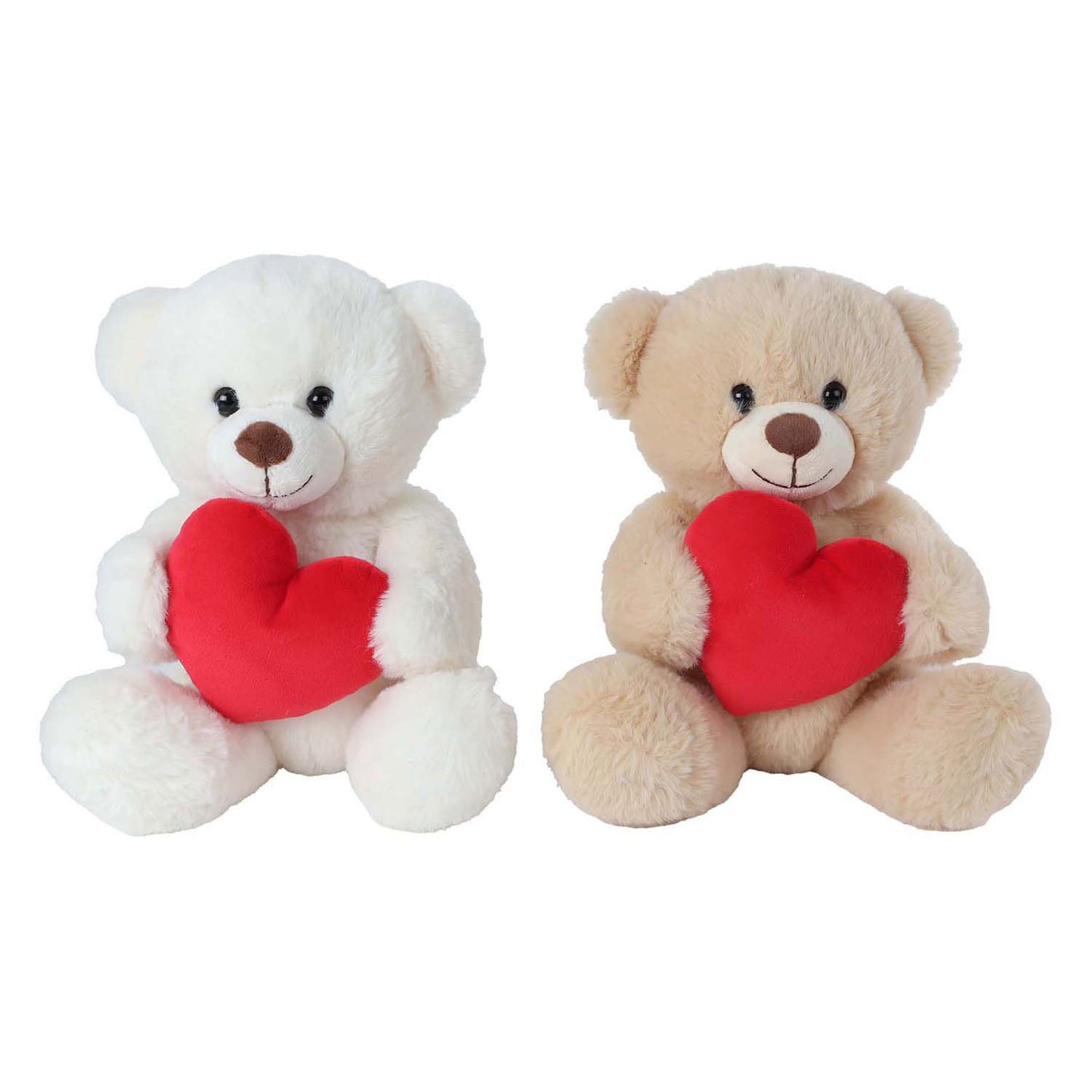 Take Me Home knuffel pluche - beer met hart, 21cm