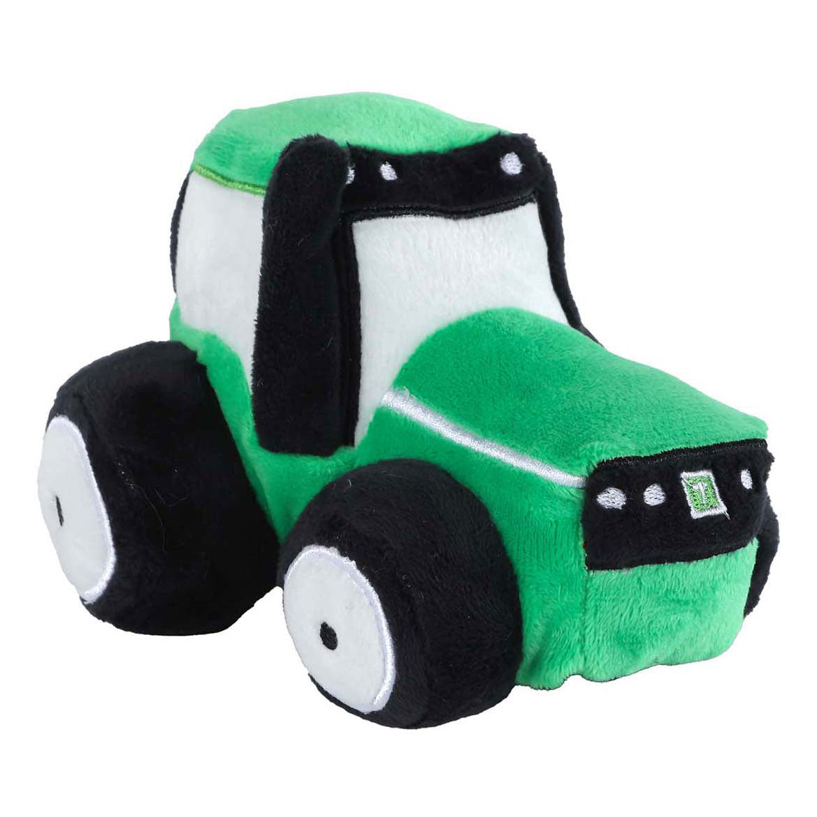 Kids GLOBE pluche tractor, 13cm