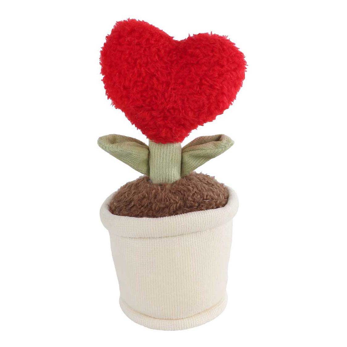 Take Me Home pluche hart plant