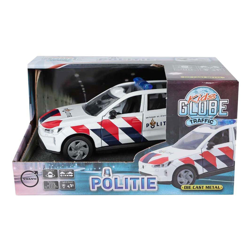 Kids Globe politieauto volvo ex90