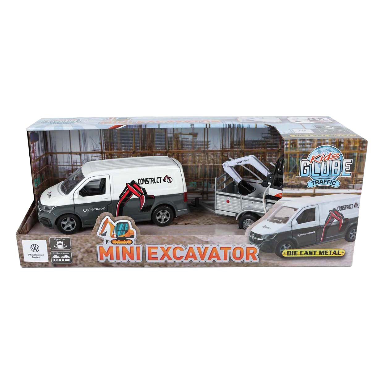 Kids Globe vw transporter 27cm