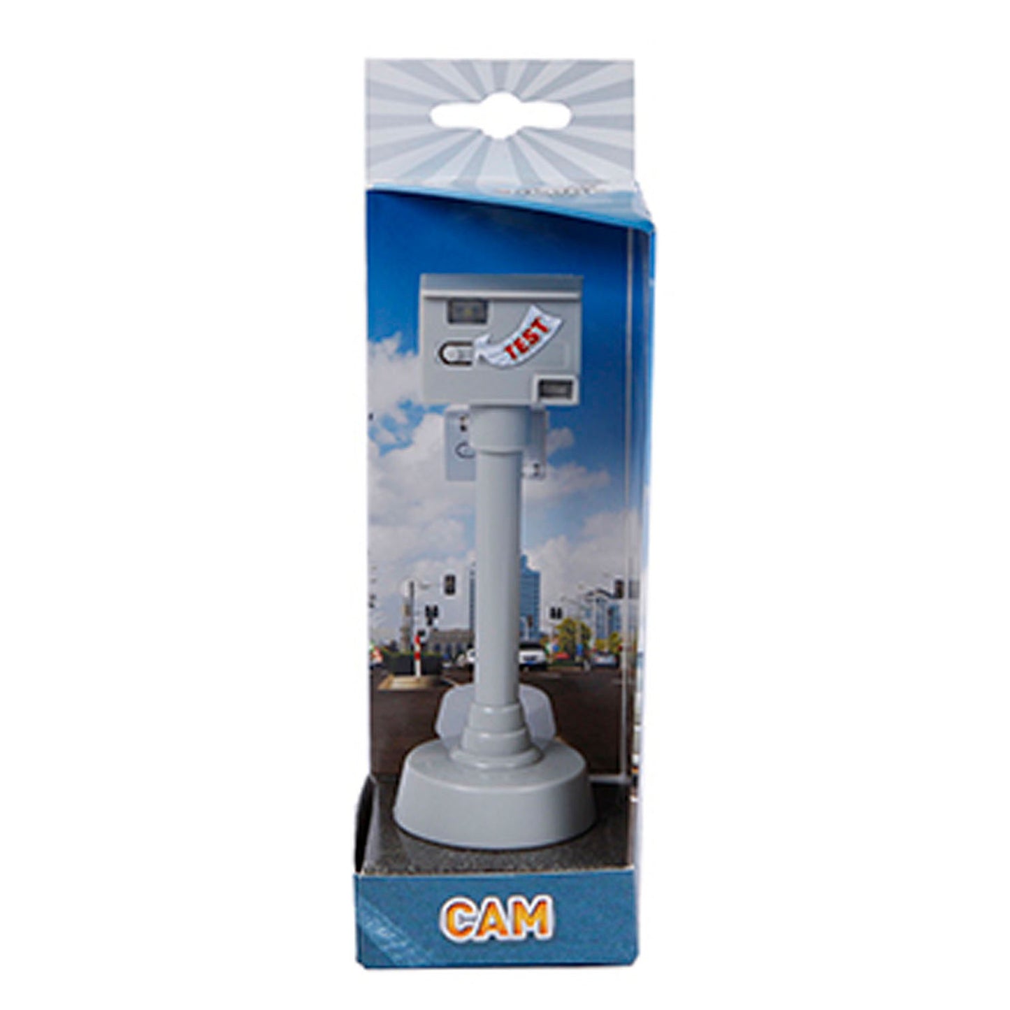 Kids Globe flitspaal met licht en geluid, 12cm