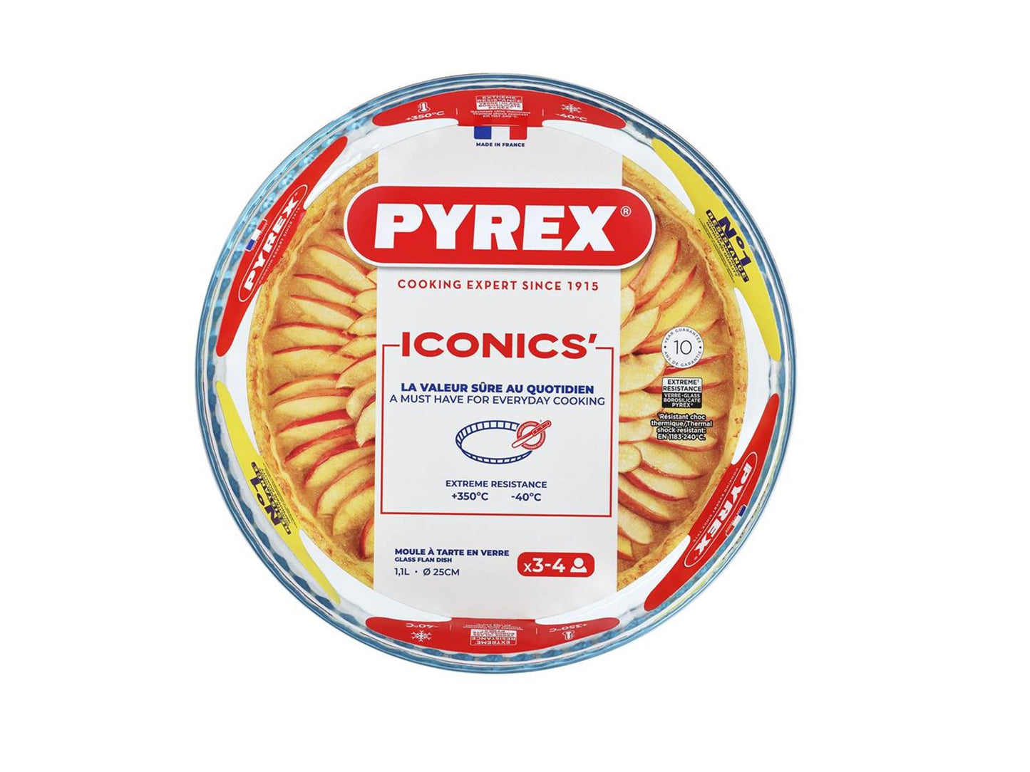 Pyrex Taartvorm rond, 25 cm - | bake enjoy