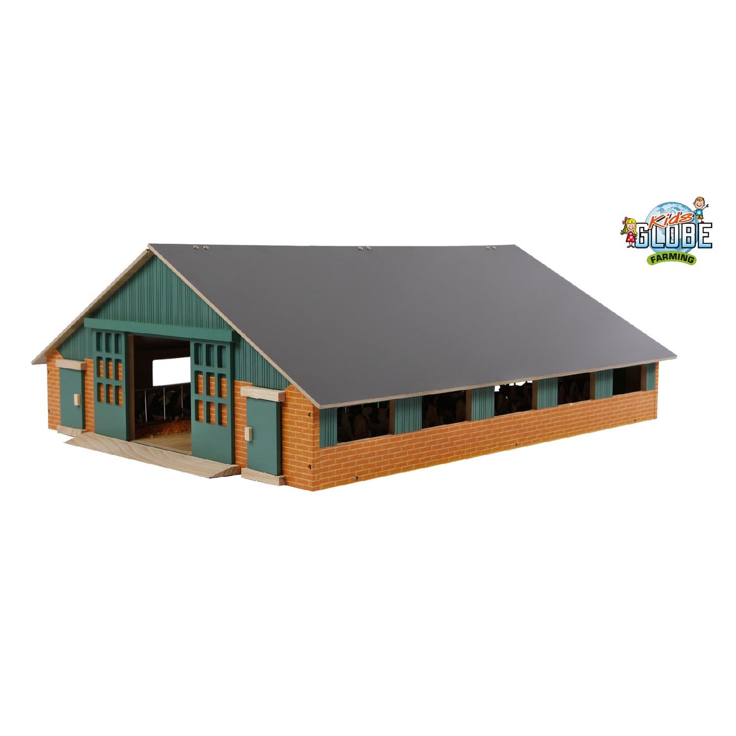 Kids Globe loopstal hout 1:32