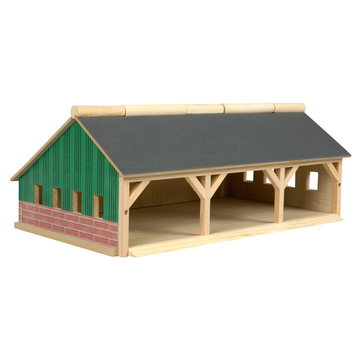 Kids GLOBE landbouwloods 3-vaks klein, 1:87