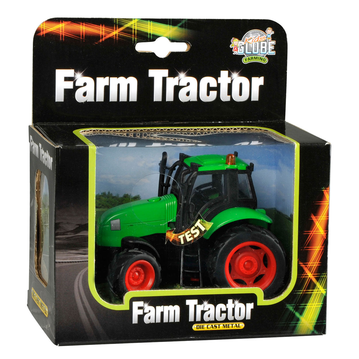 Kids GLOBE tractor met licht en geluid, 1:32