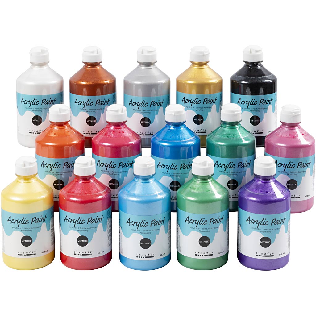 https: www.cchobby.nl acrylverf-metallic-metallic-diverse-kleuren-15x500-ml-1-doos