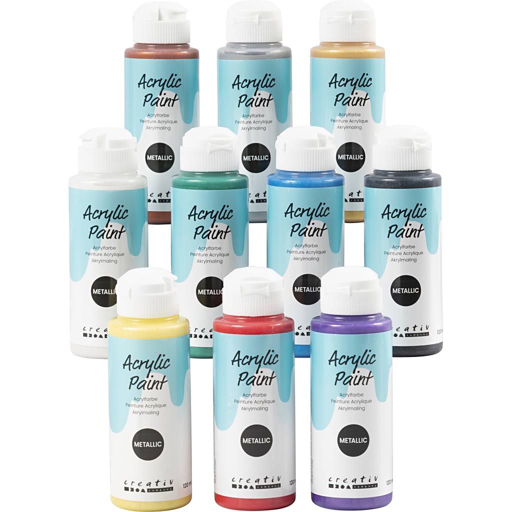 https: www.cchobby.nl acrylverf-metallic-metallic-diverse-kleuren-10x120-ml-1-doos