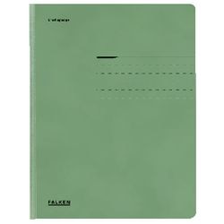 Stofklepmap Falken 3-flaps A4 320g m2 groen